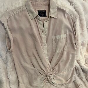 Abercrombie tie top